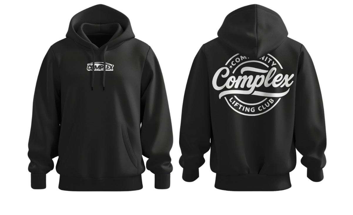 Complex Essential Hoodie &ndash; Black
