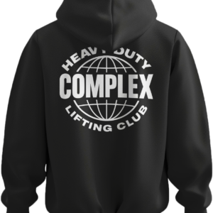 Heavy Duty Hoodie – Black