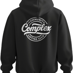 Complex Essential Hoodie – Black