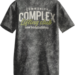 Community Grind Tee – Washed Grey