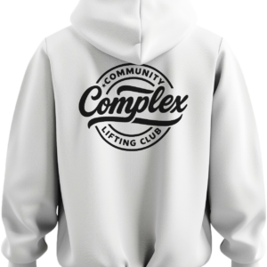 Complex Essential Hoodie – White