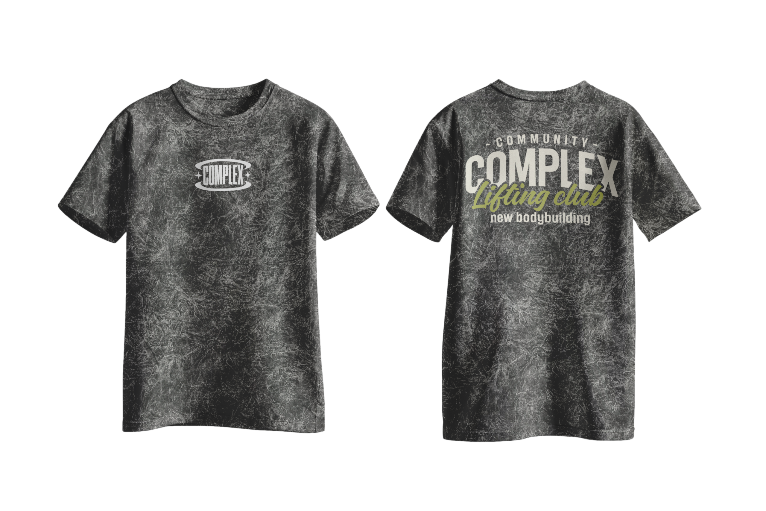 Community Grind Tee &ndash; Washed Grey
