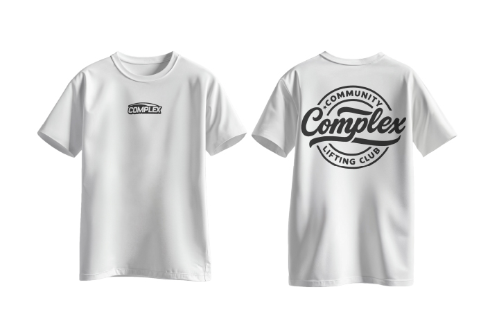 Complex Essential Tee &ndash; White