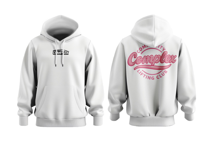 Community Club Hoodie &ndash; White